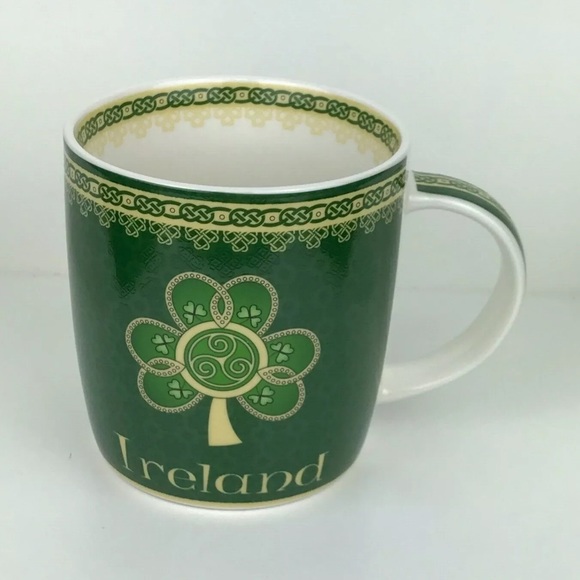 Shamrock Spiral Celtic Knot Green Clara "Ireland" - Picture 4 of 6